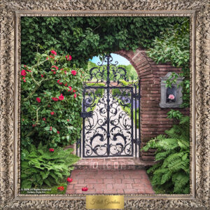 Filoli Gardens Gate by Teresa