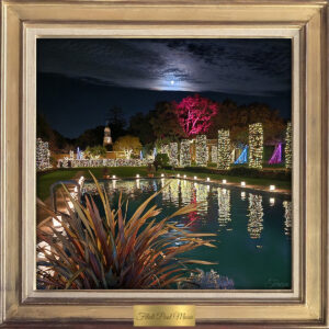 Filoli Pool Full Moon by Teresa