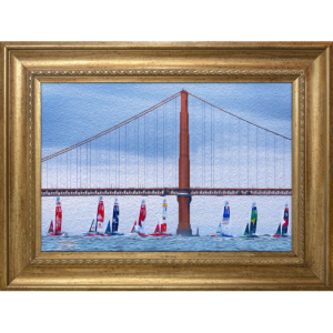 Golden Gate Bridge Sailboats